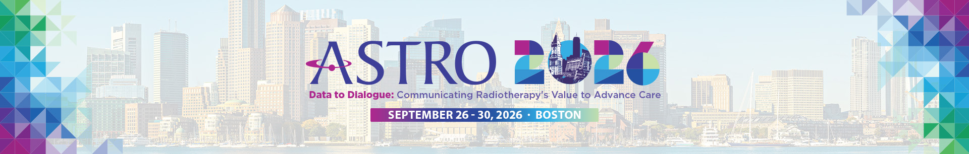 ASTRO 2026 Annual Meeting — Boston, Sep 26-30